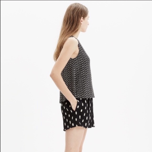 Madewell Ikat Overlay Romper - Picture 2 of 11